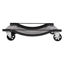 将图片加载到图库查看器，2-Piece 3.5&quot; Auto Car Wheels Dolly Set Black

