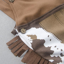 将图片加载到图库查看器，Umorden Cowboy Cow Boy Costume Rompers for Baby Boys Toddler Infant Halloween Christmas Birthday Party Cosplay Fancy Dress
