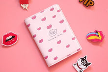 将图片加载到图库查看器，The Japanese Fresh style Passport Holder,PU Leather Travel Passport Cover Credit Card ID Card Holder Size:10*14CM
