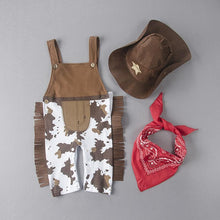 将图片加载到图库查看器，Umorden Cowboy Cow Boy Costume Rompers for Baby Boys Toddler Infant Halloween Christmas Birthday Party Cosplay Fancy Dress
