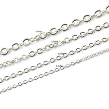 将图片加载到图库查看器，Stainless steel O-chain jewelry chain
