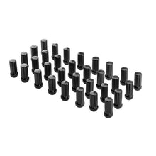 将图片加载到图库查看器，32pcs Spline Lug Nuts 14x2.0 for Ford F250 F350 Excursions Black
