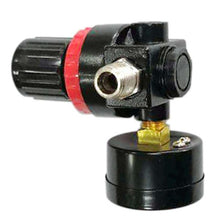 将图片加载到图库查看器，HVLP Spray Gun Air Regulator Pressure Gauge
