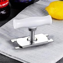 将图片加载到图库查看器，Kitchen Can Opener Adjustable Jar Openers Manual Spiral Seal Lid Remover Twist Off Screw Free Bottle Opener Keychain Included
