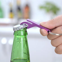 将图片加载到图库查看器，Kitchen Can Opener Adjustable Jar Openers Manual Spiral Seal Lid Remover Twist Off Screw Free Bottle Opener Keychain Included
