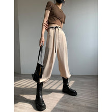 将图片加载到图库查看器，CMAZ 2020 Spring Summer Women Loose Pants Straight  Full Length Casual Trousers Women CMAZ1004
