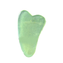 将图片加载到图库查看器，oberlo 2 in 1 Green Roller and Gua Sha Tools Set by Natural Jade Scraper Massager with Stones for Face Neck Back and Jawline
