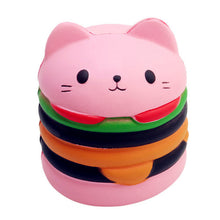 将图片加载到图库查看器，Jumbo Cute Popcorn Cake Hamburger Squishy Unicorn Milk Slow Rising  Squeeze Toy Scented Stress Relief for Kid Fun Gift Toy
