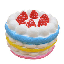 将图片加载到图库查看器，Jumbo Cute Popcorn Cake Hamburger Squishy Unicorn Milk Slow Rising  Squeeze Toy Scented Stress Relief for Kid Fun Gift Toy
