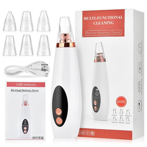 Blackhead Remover Vacuum Pore Cleaner Electric Nose Face Deep Cleansing Skin Care Machine Birthday Gift Dropshipping Beauty Tool