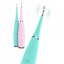 将图片加载到图库查看器，Portable Electric Sonic Dental Scaler Tooth Calculus Remover Tooth Stains Tartar Tool Dentist Teeth Whitening Oral Hygiene
