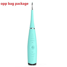 将图片加载到图库查看器，Portable Electric Sonic Dental Scaler Tooth Calculus Remover Tooth Stains Tartar Tool Dentist Teeth Whitening Oral Hygiene
