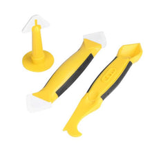 将图片加载到图库查看器，5 In 1 Silicone Remover Caulking Finishing Cleaning Tools Sealant Smooth Scraper Grout Kit Plastic Scraper Trowel Hand Tools
