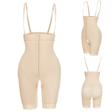 将图片加载到图库查看器，High Compression Waist Trainer Full Body Shaper Underbust Slimming Sheath Corset Girdle Butt Lifter Bodysuit Women Colombianas
