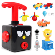 将图片加载到图库查看器，NEW Air Inertial Power Balloon Cars Toy For Children Balloon car Toys Puzzle Fun Education Kids Christmas Party Birthday Gift
