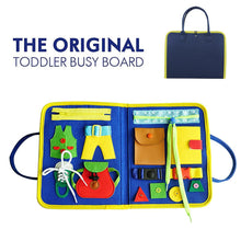 将图片加载到图库查看器，Toddler Busy Board Basic Skills Learning Activity Board Educational Learning Montessori Toys For Children
